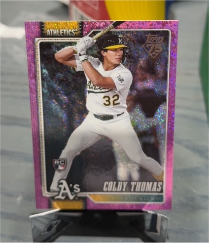 2026 Topps Series 1 #213 Colby Thomas — front