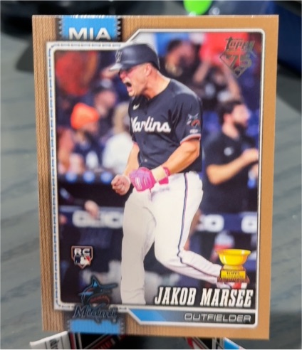 2026 Topps Series 1 #37 Jakob Marsee — front