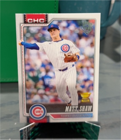 2026 Topps Series 1 #27 Matt Shaw — front