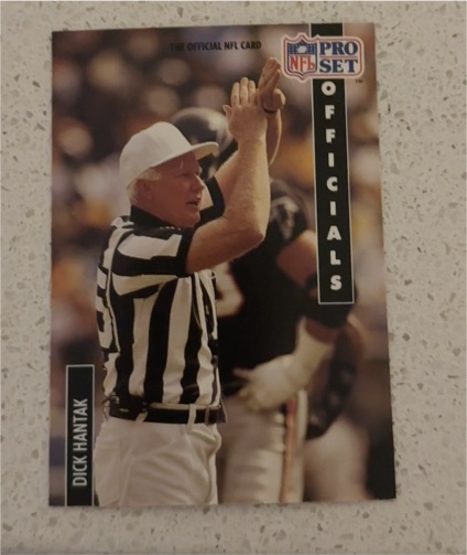 1991 Pro Set #363 Dick Hantak — front