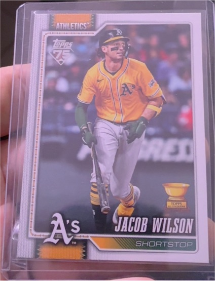2026 Topps Series 1 #240 Jacob Wilson — front