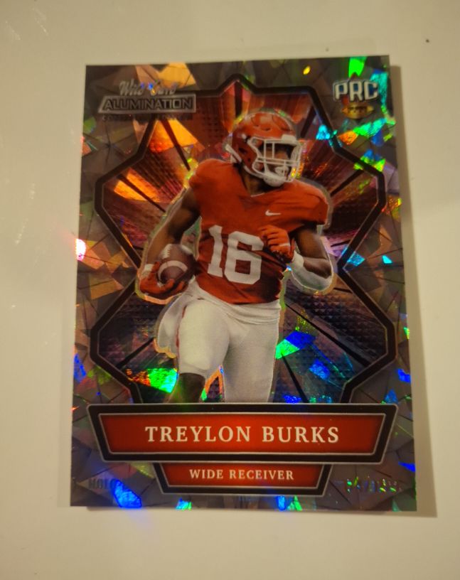 2021 Wild Card Alumination NIL Collegiate Edition Treylon Burks #ANBC-79 — front