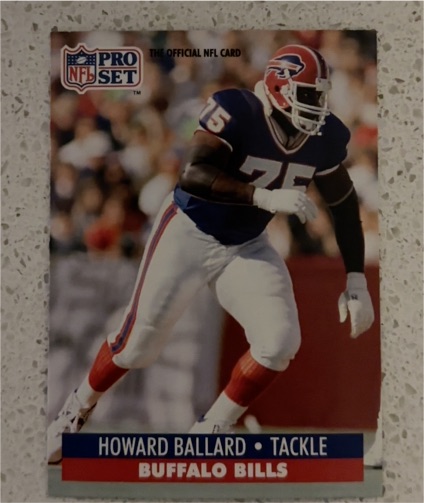 1991 Pro Set #73 Howard Ballard — front