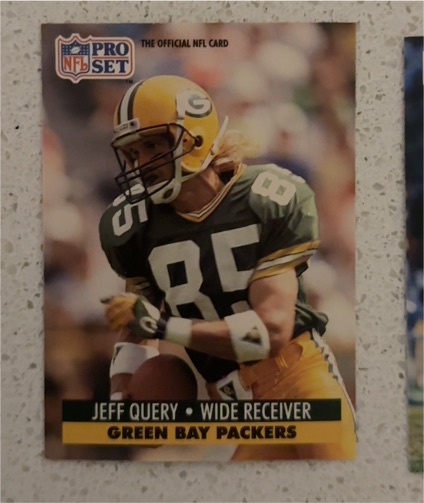 1991 Pro Set #160 Jeff Query — front