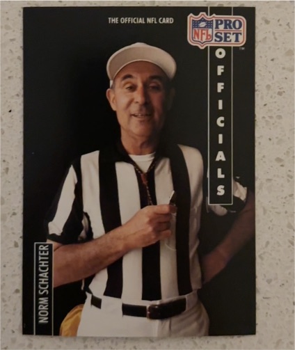 1991 Pro Set #369 Norm Schachter — front