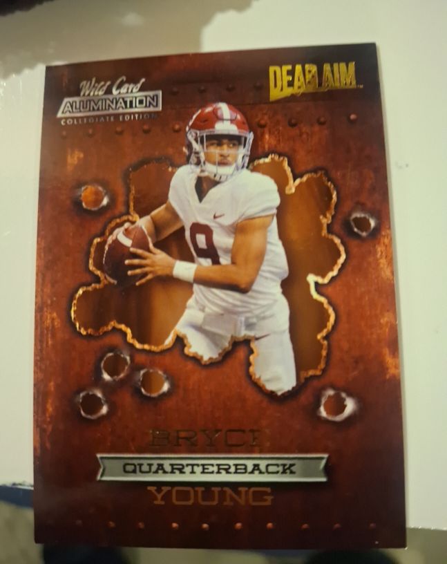 2021 Wild Card Alumination NIL Collegiate Edition - Dead Aim #ANDA-3 Bryce Young — front