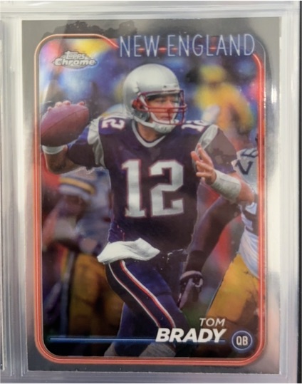 2024 Topps Chrome #120 Tom Brady — front