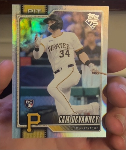 2026 Topps Series 1 #268 Cam Devanney — front