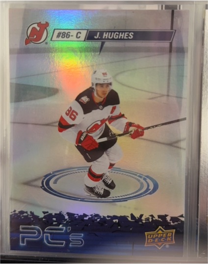 2023-24 Upper Deck Series 2 PC's #PC-26 Jack Hughes — front