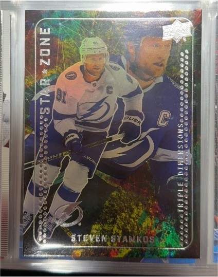 2023-24 Upper Deck Series 1 Star Zone #SZ-4 Steven Stamkos — front