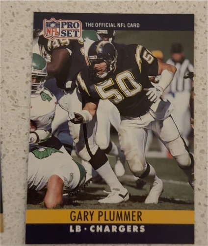 1990 Pro Set #280 Gary Plummer — front
