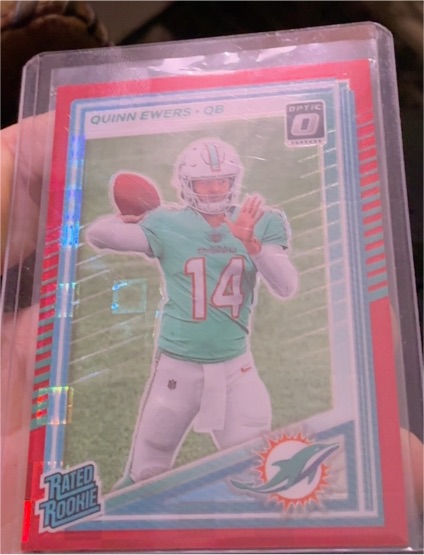 2025 Donruss Optic #342 Quinn Ewers — front