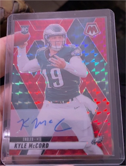 2025 Panini Mosaic #352 Kyle McCord — front