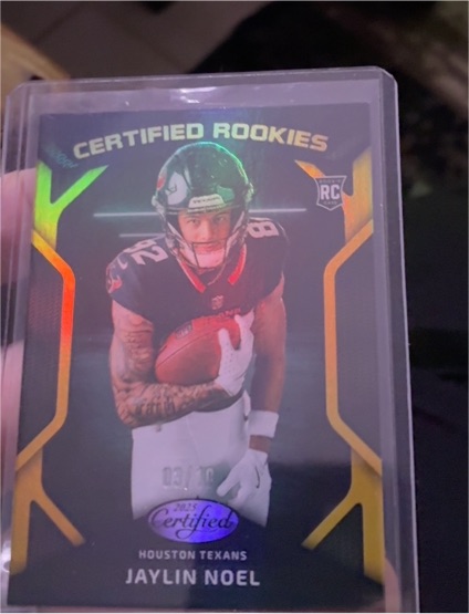 2025 Panini Certified #CRK-JNL Jaylin Noel Certified Rookies — front