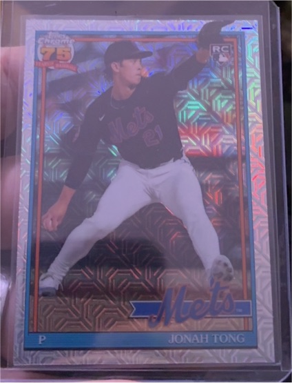 2026 Topps Series 1 #91C-34 Jonah Tong — front