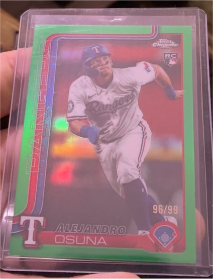 2025 Topps Chrome Update #USC174 Alejandro Osuna — front