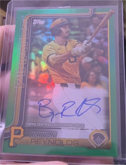 2022 Topps Chrome #CVA-BR Bryan Reynolds — front