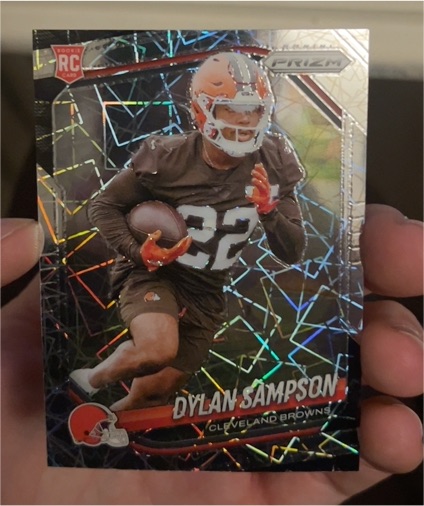 2025 Panini Prizm #365 Dylan Sampson — front