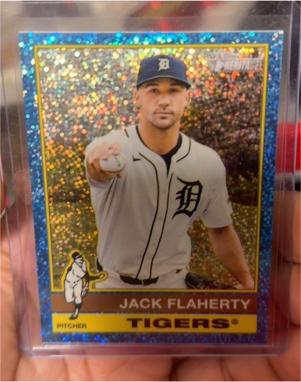 2025 Topps Heritage High Number #661 Jack Flaherty — front