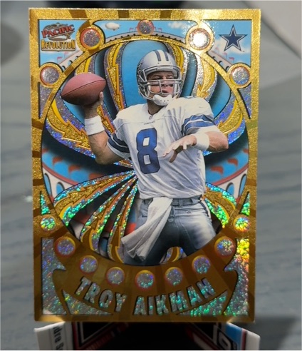 1997 Pacific Revolution #36 Troy Aikman — front