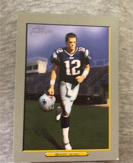 2006 Topps Turkey Red #280 Tom Brady — front
