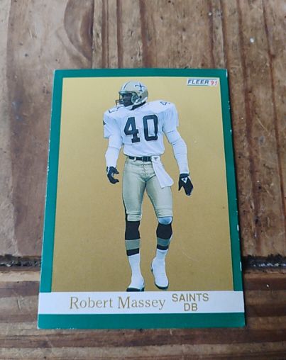 1991 Fleer #299 Robert Massey — front