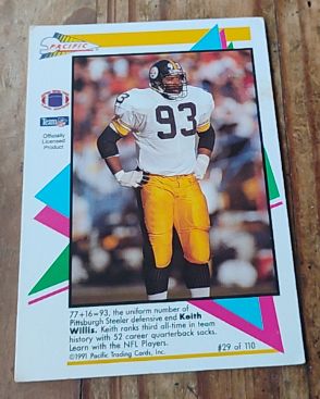 1991 Pacific Flash #29 Keith Willis — front