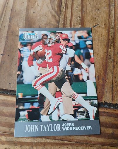 1991 Fleer Ultra #255 John Taylor — front