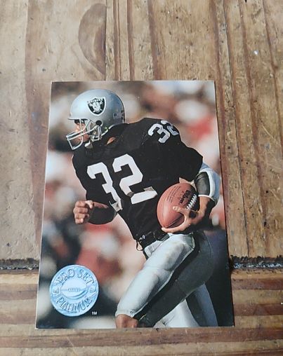 1991 Pro Set Platinum #209 Marcus Allen — front