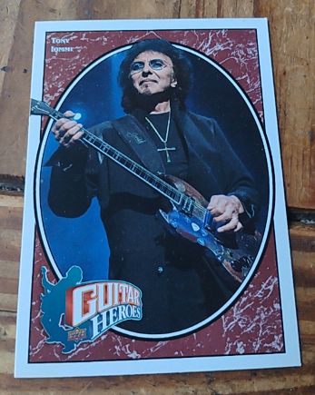 2008 Upper Deck Guitar Heroes #265 Tony Iommi — front