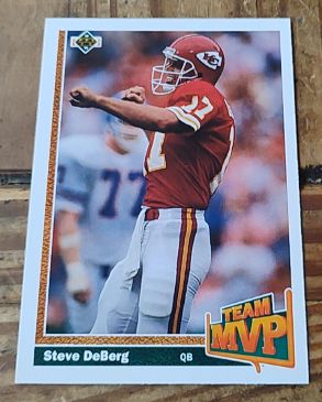 1991 Upper Deck #462 Steve DeBerg — front