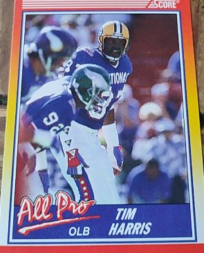 1990 Score #572 Tim Harris — front