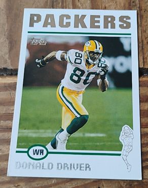 2004 Topps #287 Donald Driver — front