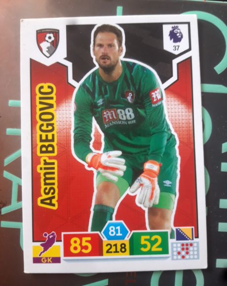 2023 Panini Adrenalyn XL #218 Asmir Begovic — front