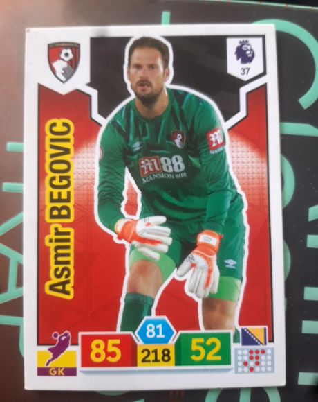 2022 Panini FIFA World Cup #218 Asmir Begovic — front