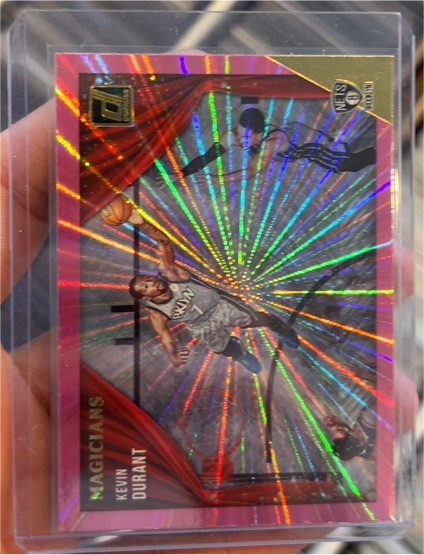 2021-22 Panini Donruss #7 Magicians Kevin Durant — front