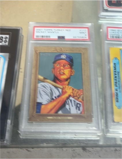2007 Topps Turkey Red #117 Mickey Mantle — front