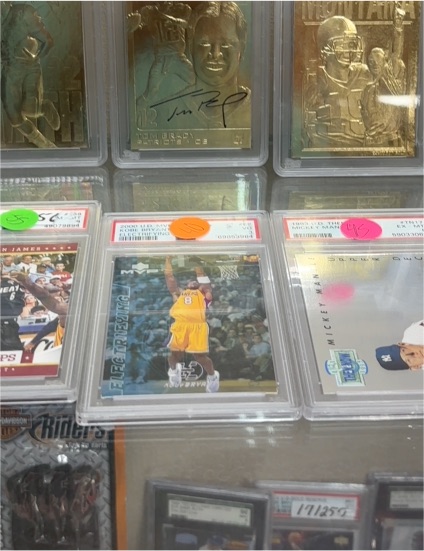 1996-97 Fleer 23KT Gold Kobe Bryant Rookie Card — front