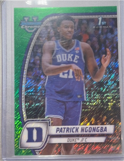2024-25 Bowman Chrome University #58 Patrick Ngongba — front