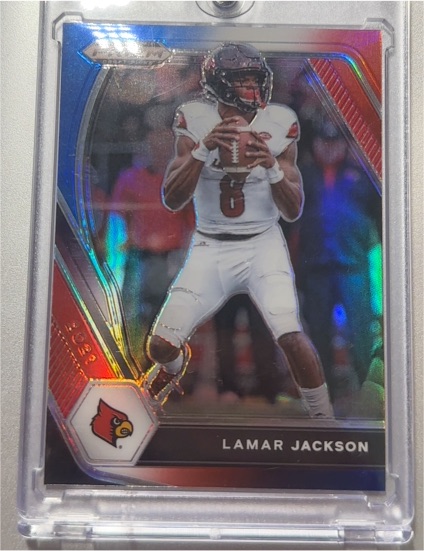 2021 Panini Prizm Draft Picks #26 Lamar Jackson — front