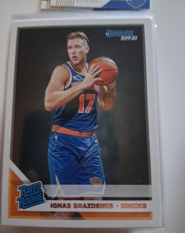 2019-20 Panini Donruss #241 Ignas Brazdeikis — front
