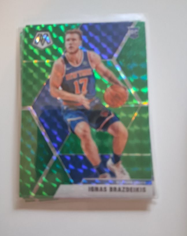 2019-20 Panini Mosaic #242 Ignas Brazdeikis — front