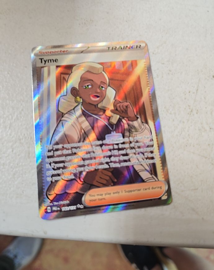 2025 Pokémon Prismatic Evolutions #143 Tyme — front