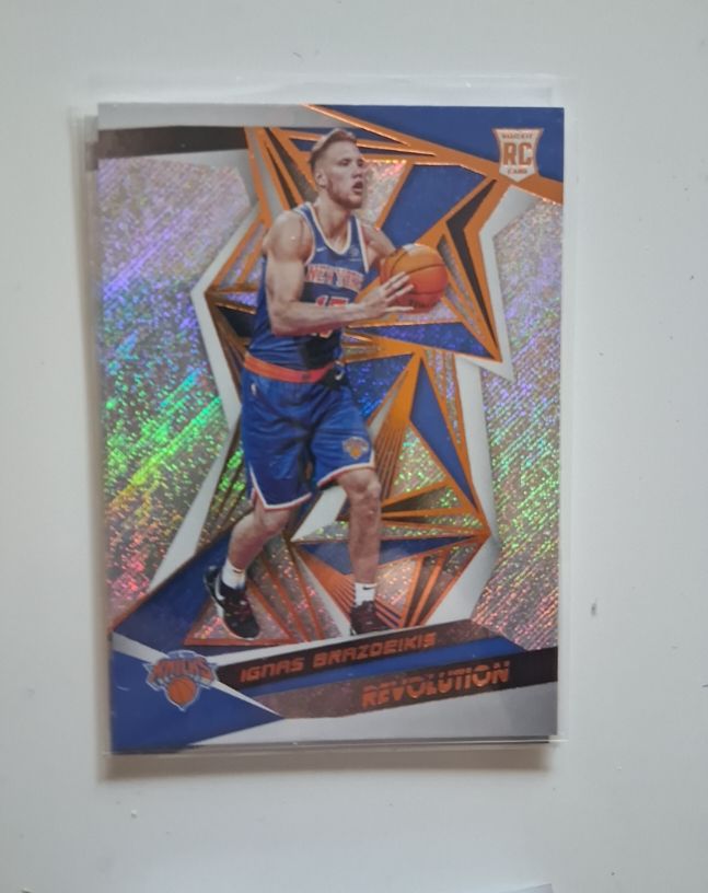 2019-20 Panini Revolution #141 Ignas Brazdeikis — front