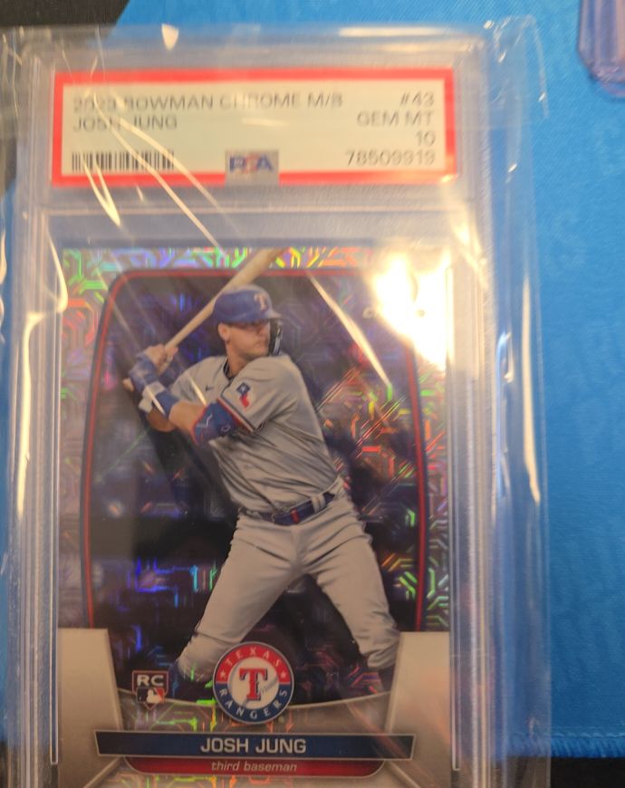 2023 Bowman Chrome Mega Box #43 Josh Jung — front