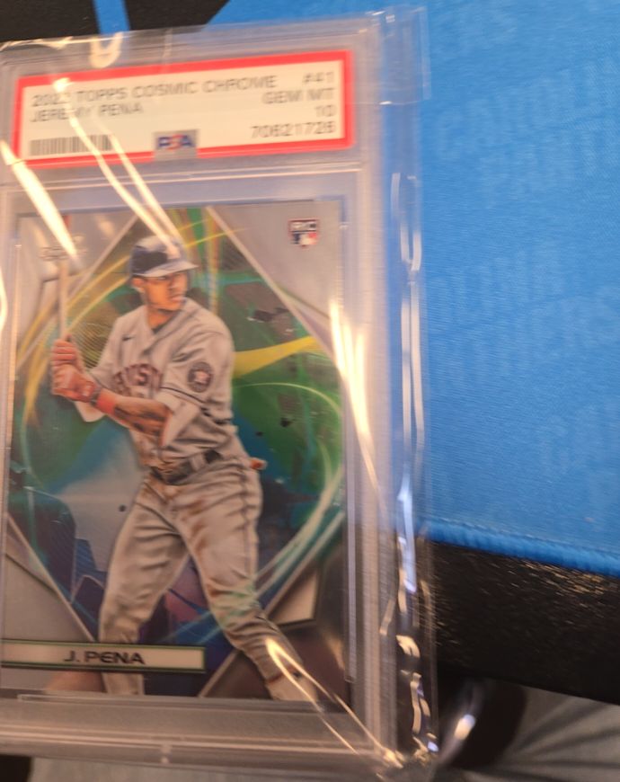 2022 Topps Cosmic Chrome #41 Jeremy Peña — front
