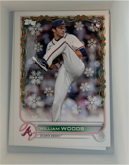 2022 Topps Holiday #HW127 William Woods — front
