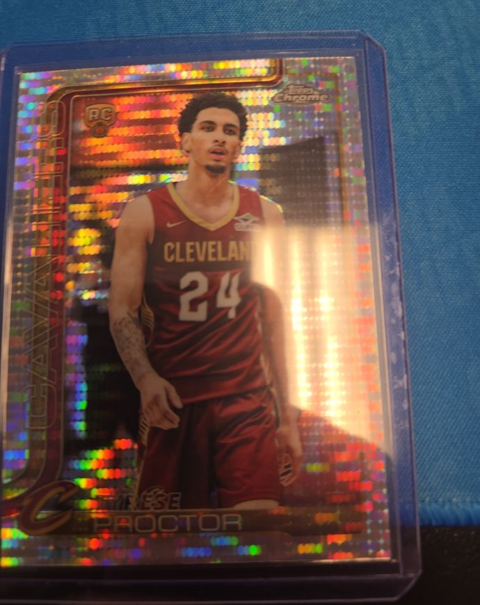 2025-26 Topps Chrome #300 Tyrese Proctor — front