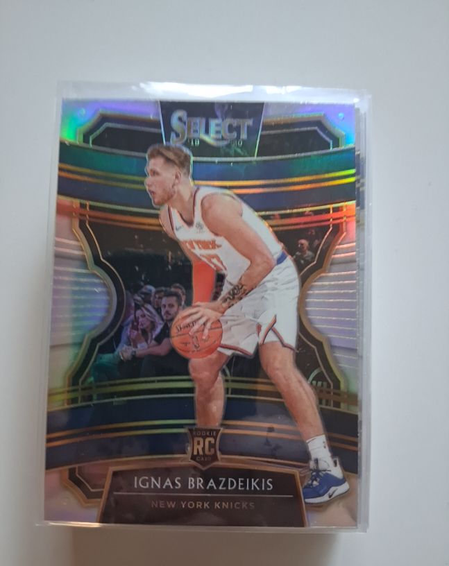 2019-20 Panini Select Concourse #52 Ignas Brazdeikis — front
