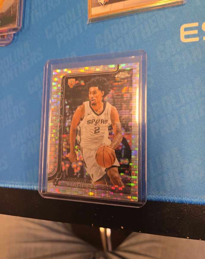 2025-26 Topps Chrome #252 Dylan Harper — front